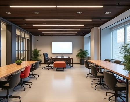Stylish office interior photo